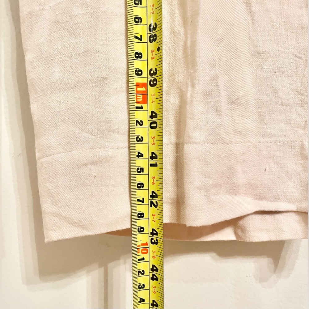 Talbot's: Classic Linen Trousers Cream Size 18W- EUC - Picture 9 of 9